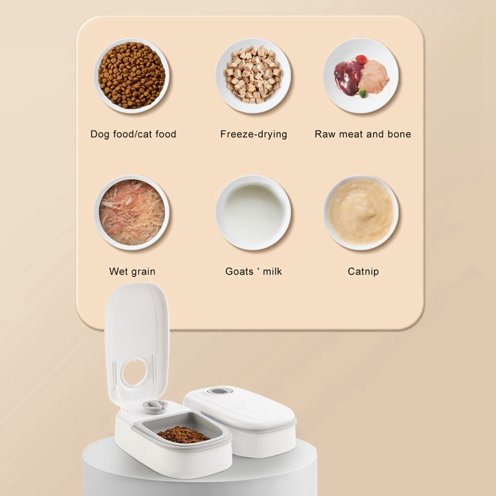 Automatic Pet Feeder & Water Dispenser – 2-in-1 Gravity Feeder for Cats & Dogs