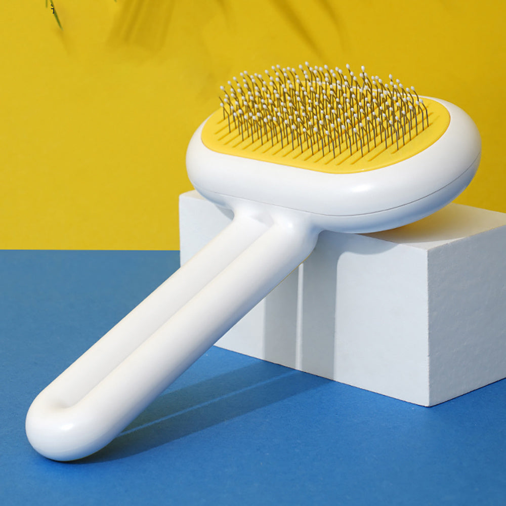 Pet Grooming Brush – Cat & Dog Hair Remover with Massage Pins