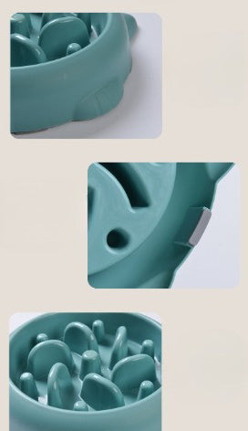 Slow Feeder Dog Bowl – Prevent Bloating, Gulping & Choking