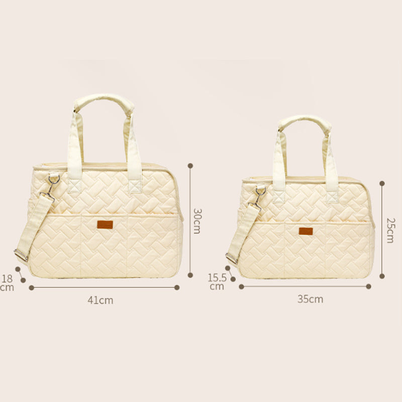 Breathable Lightweight Cat & Dog Carrier Handbag with Pockets