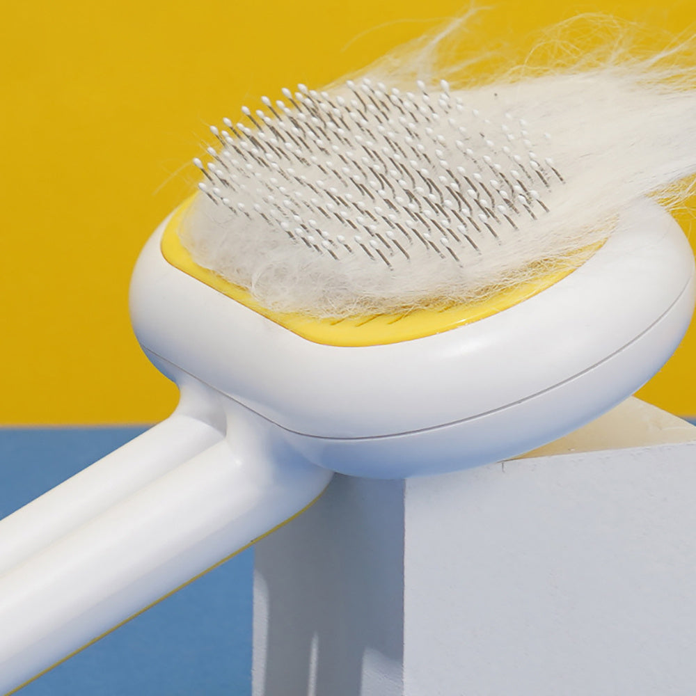 Pet Grooming Brush – Cat & Dog Hair Remover with Massage Pins