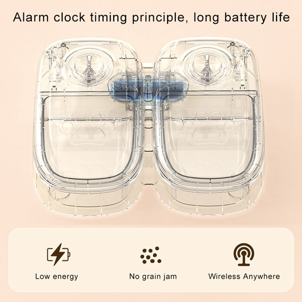 Automatic Pet Feeder & Water Dispenser – 2-in-1 Gravity Feeder for Cats & Dogs
