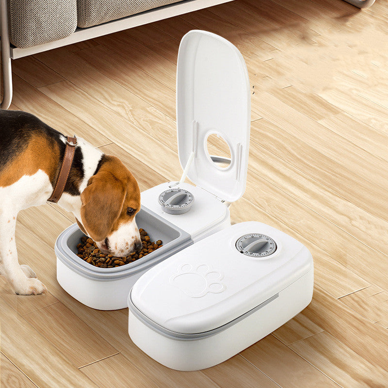 Automatic Pet Feeder & Water Dispenser – 2-in-1 Gravity Feeder for Cats & Dogs